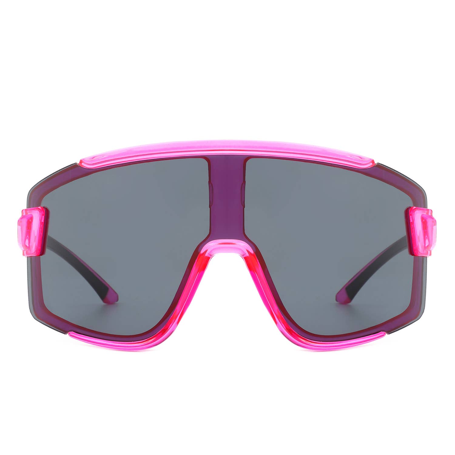 Oversize Sporty Square Chunky Shield Sunglasses