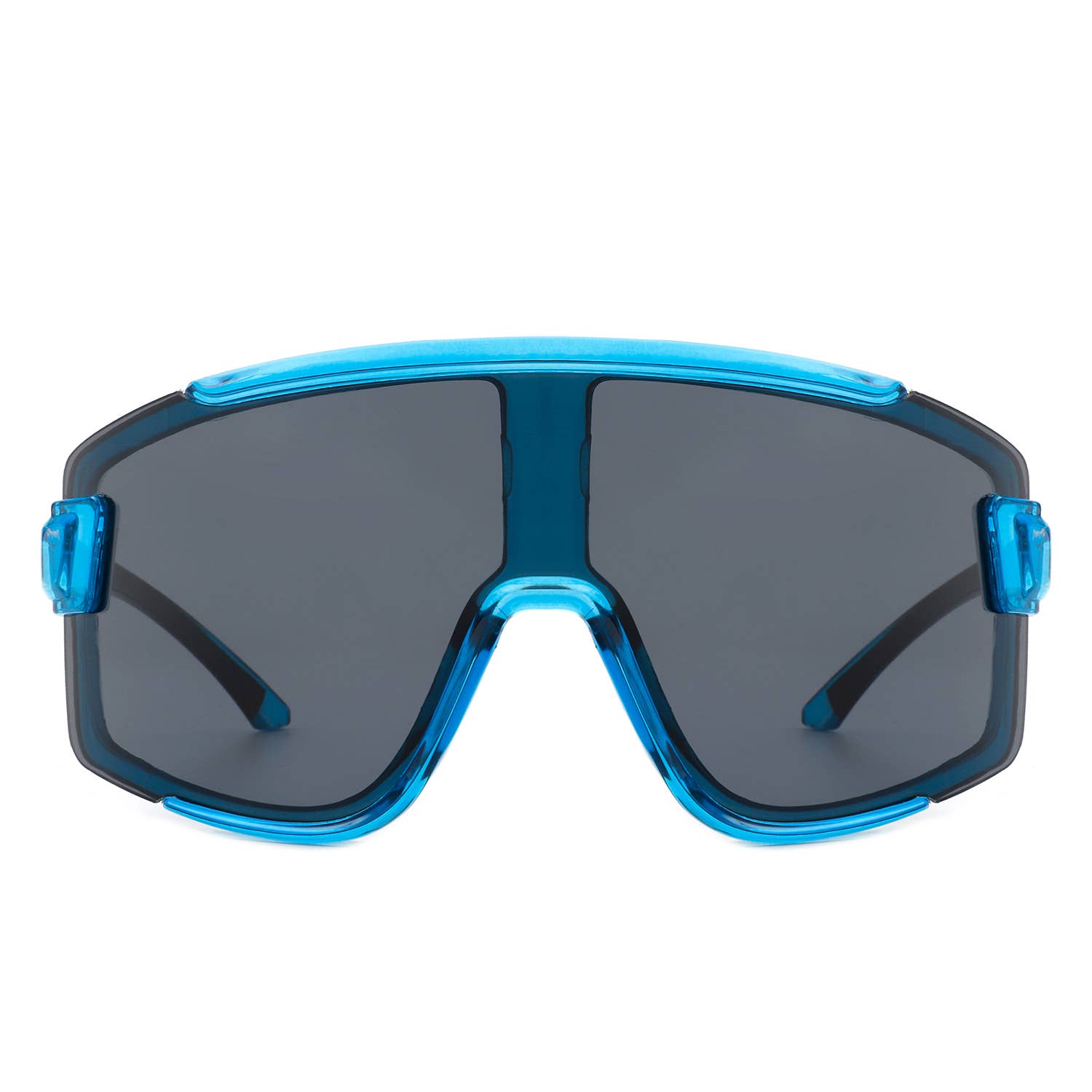 Oversize Sporty Square Chunky Shield Sunglasses