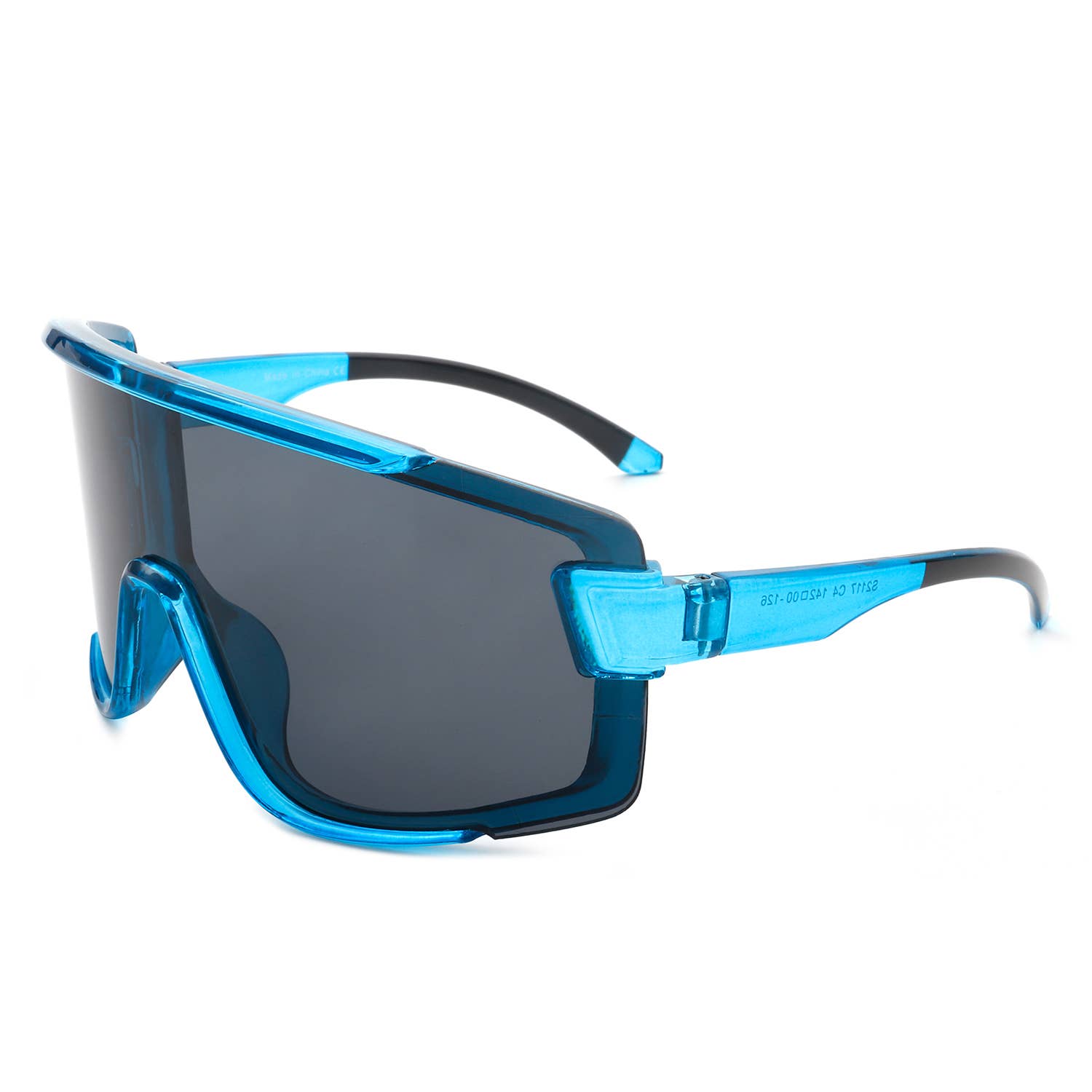 Oversize Sporty Square Chunky Shield Sunglasses