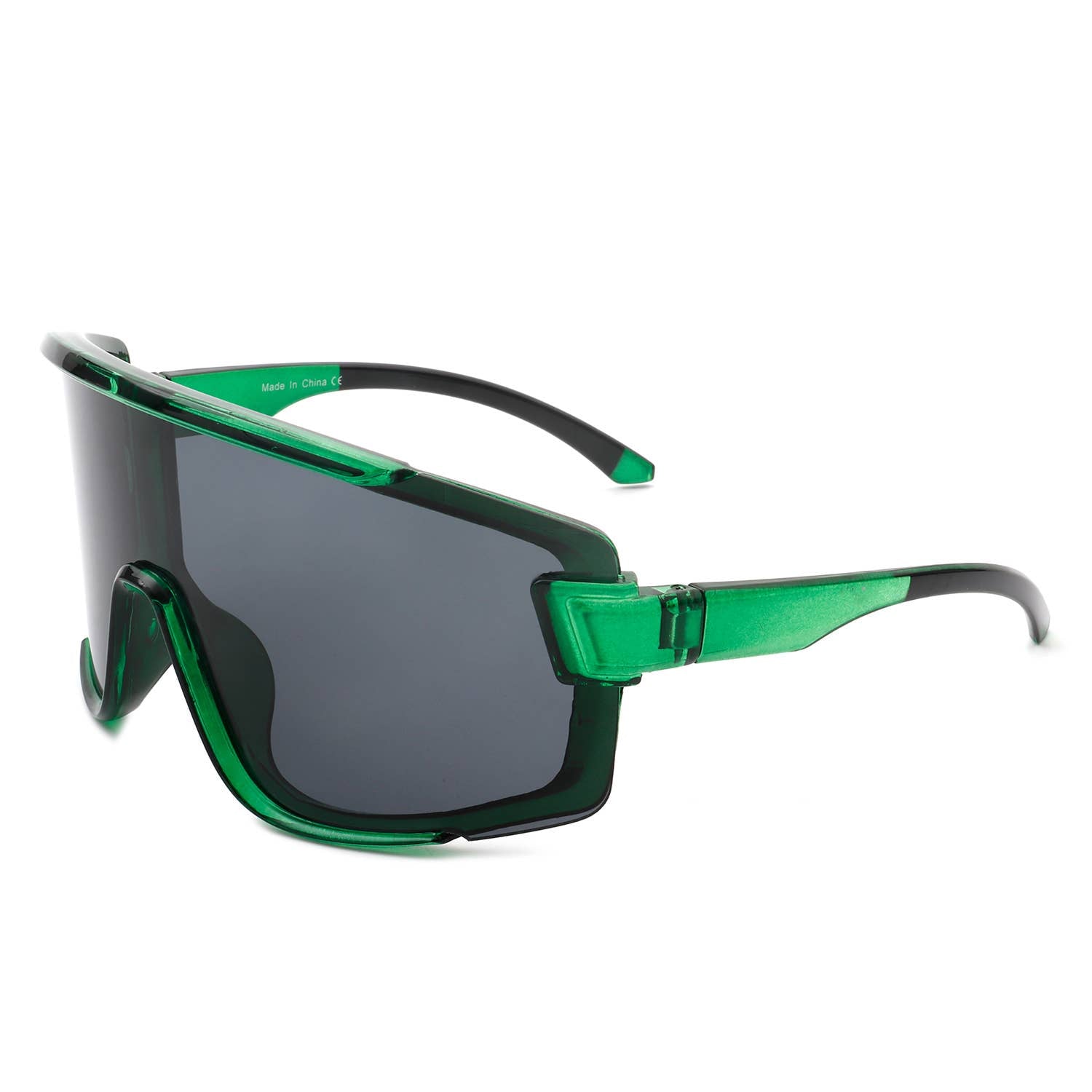 Oversize Sporty Square Chunky Shield Sunglasses