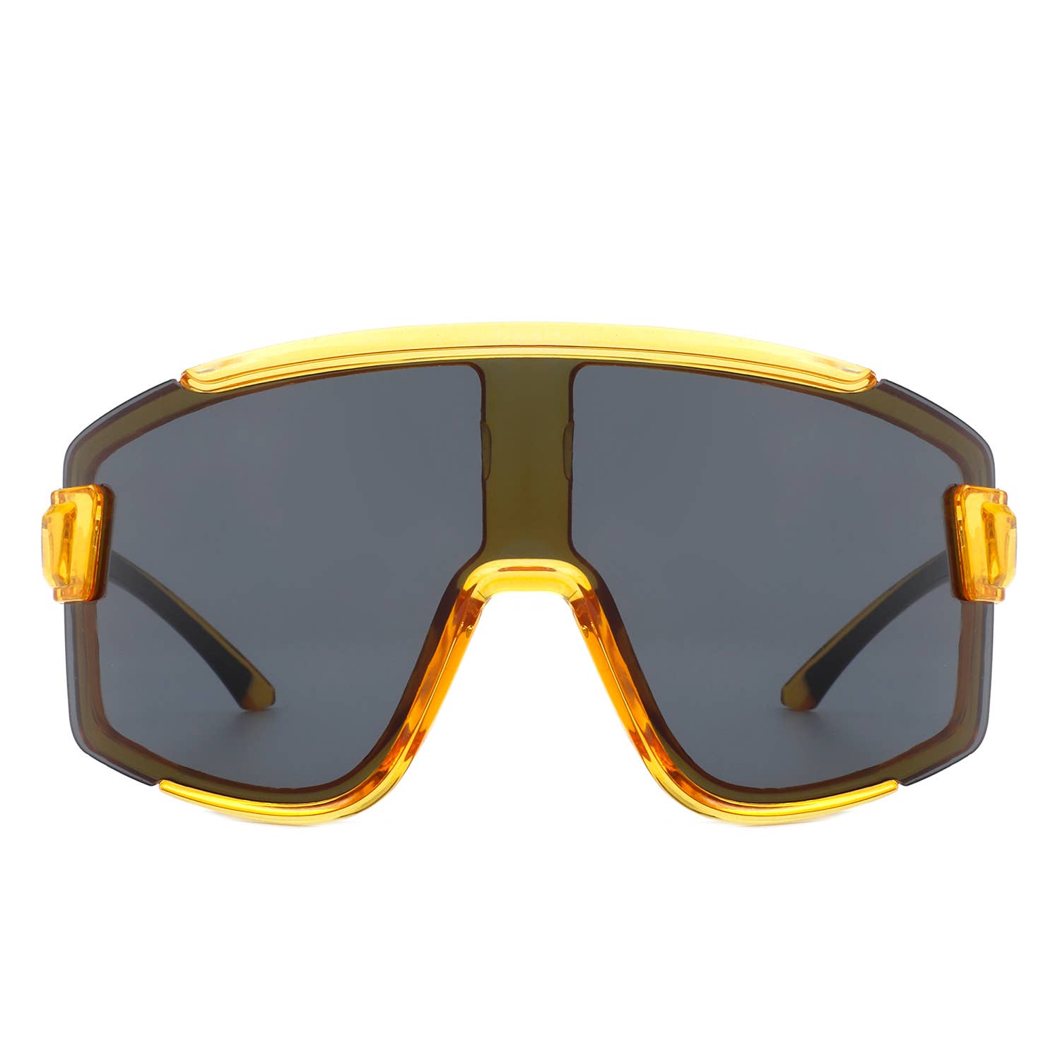 Oversize Sporty Square Chunky Shield Sunglasses