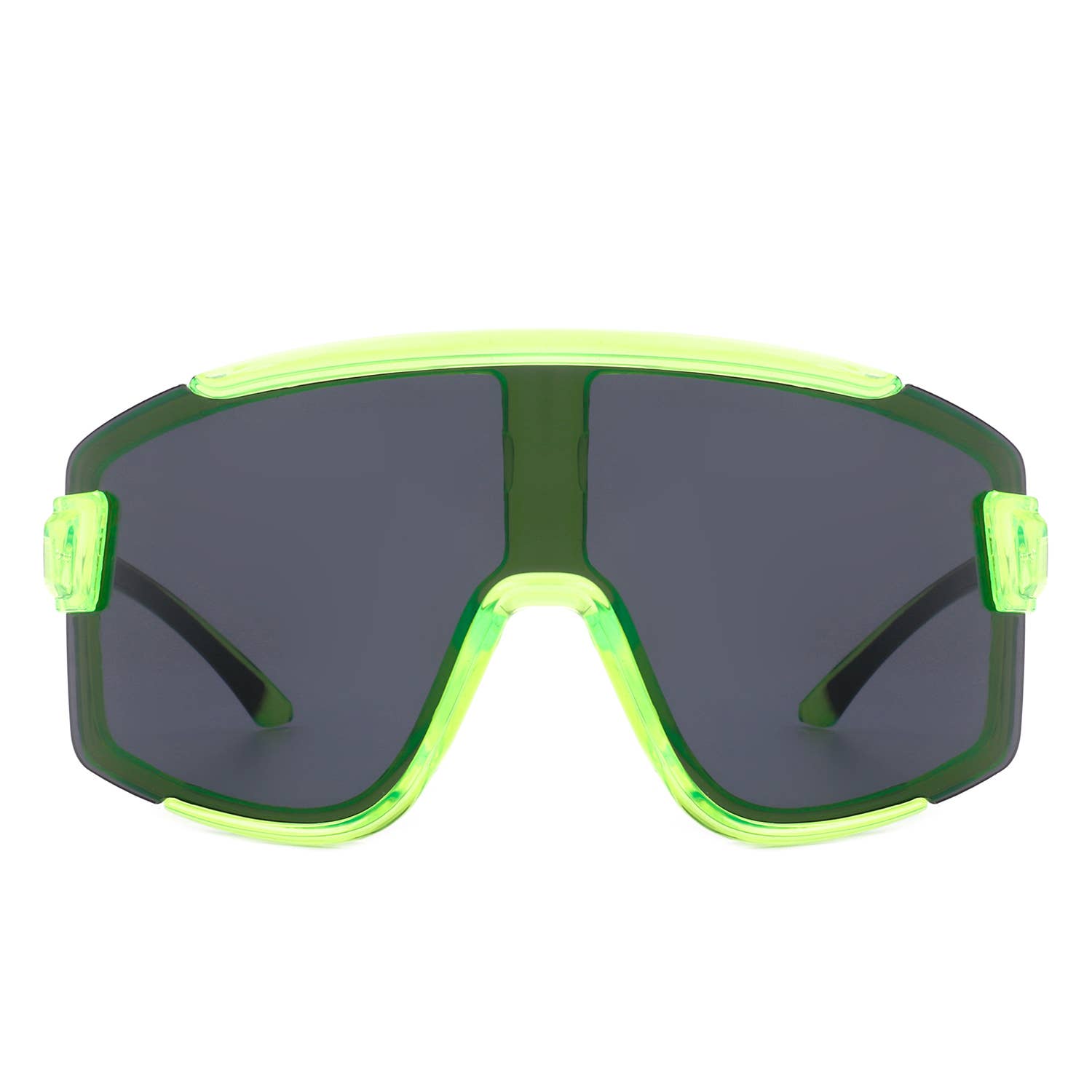 Oversize Sporty Square Chunky Shield Sunglasses
