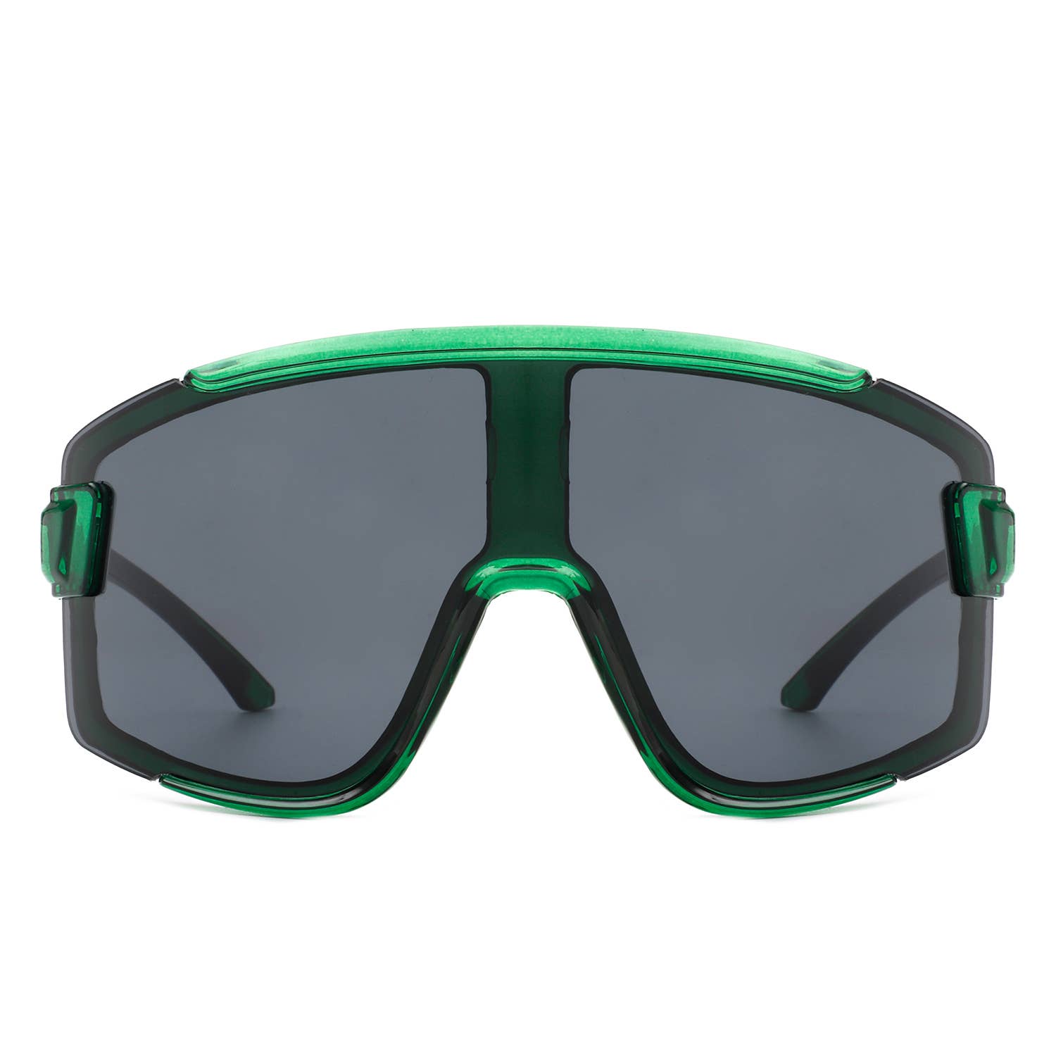 Oversize Sporty Square Chunky Shield Sunglasses