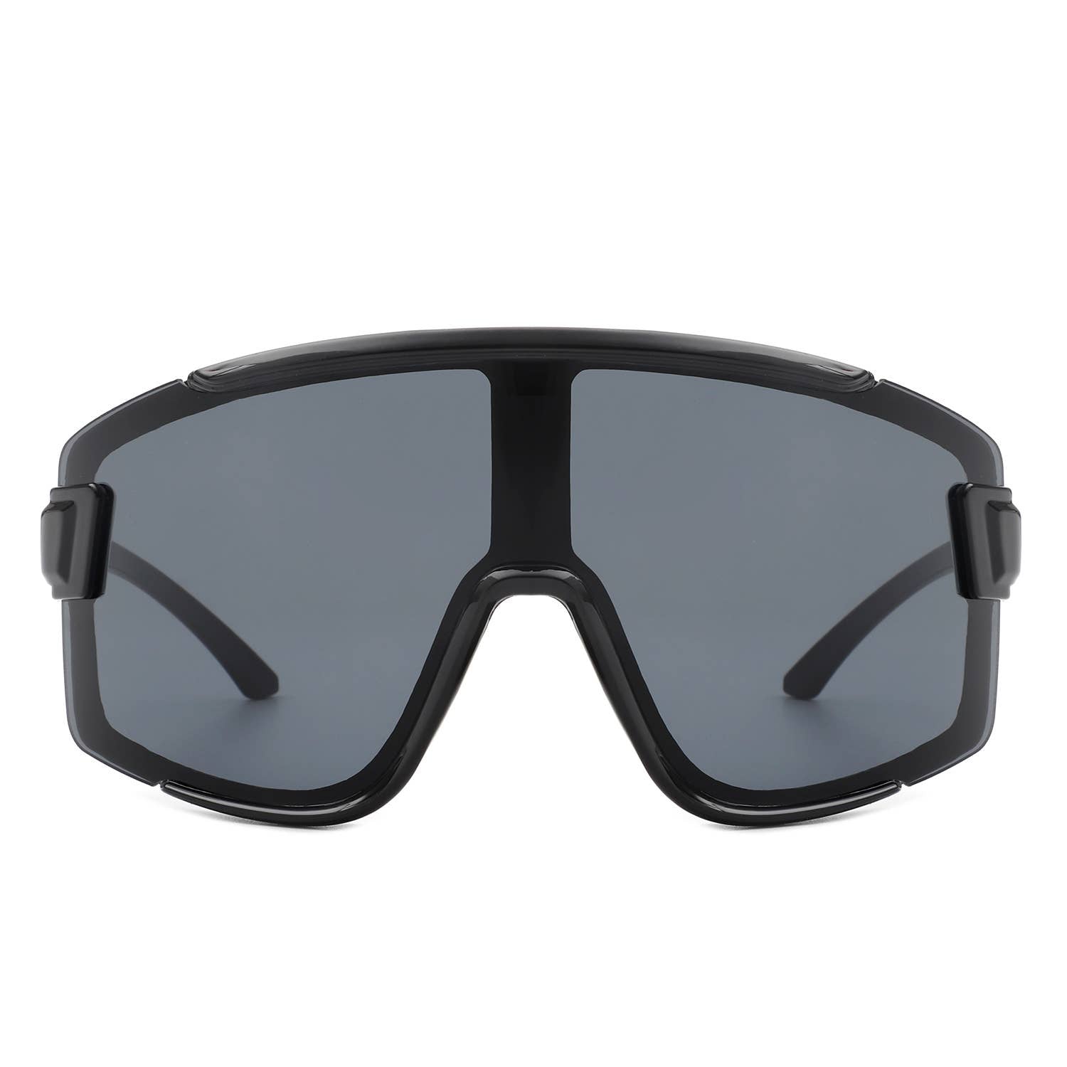 Oversize Sporty Square Chunky Shield Sunglasses