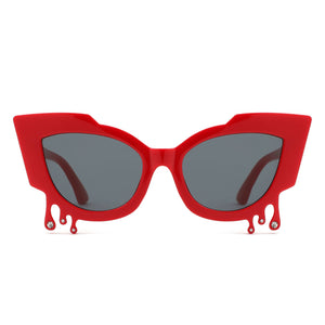 Cat Eye Drip Sunglasses