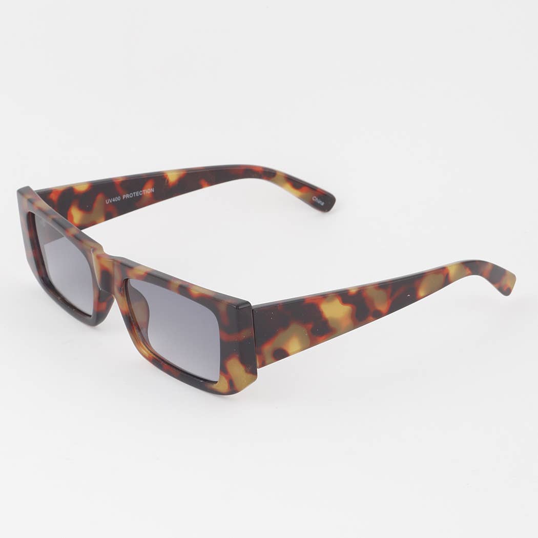 Retro Rectangle Sunglasses