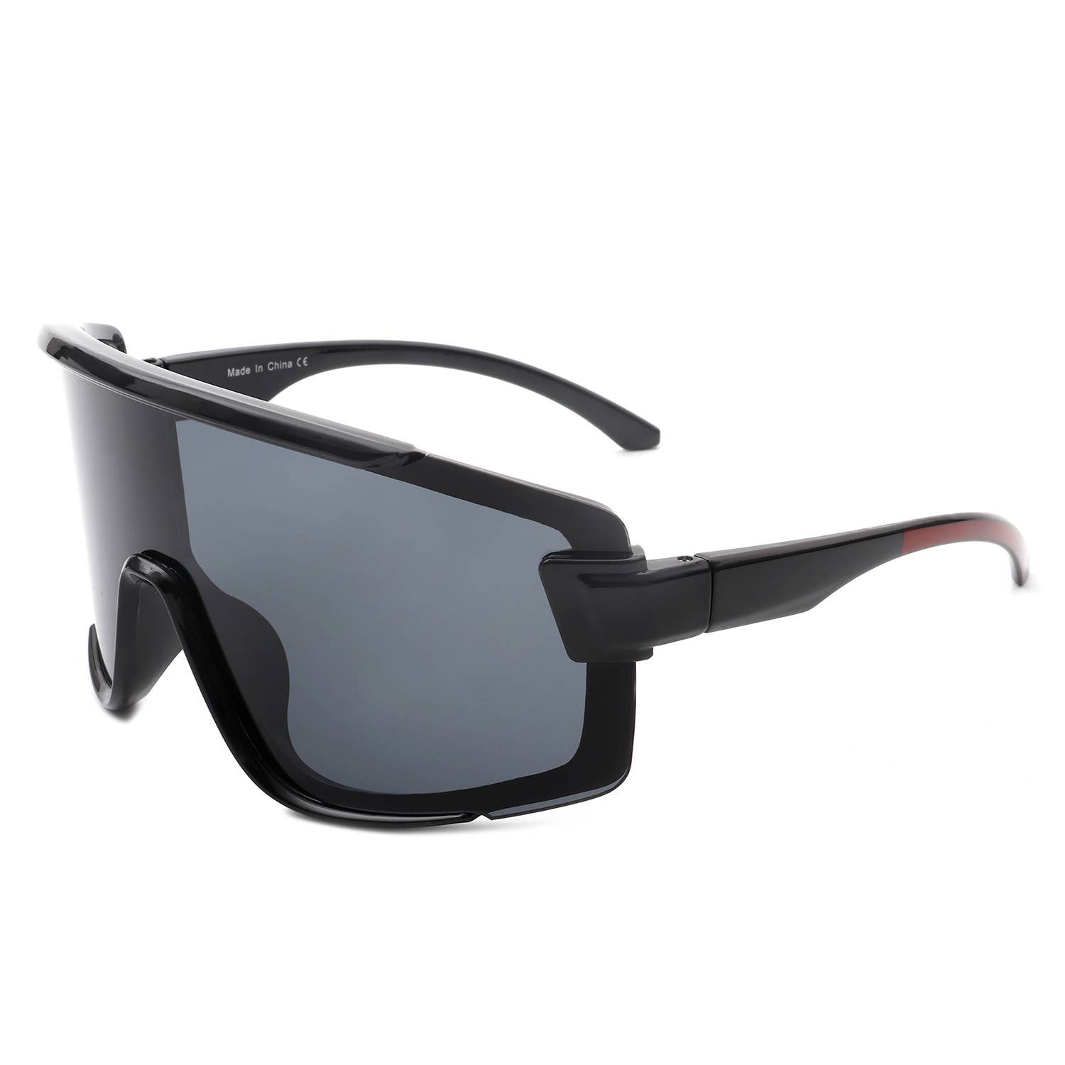 Oversize Sporty Square Chunky Shield Sunglasses