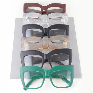 Matte Cateye Optical Glasses