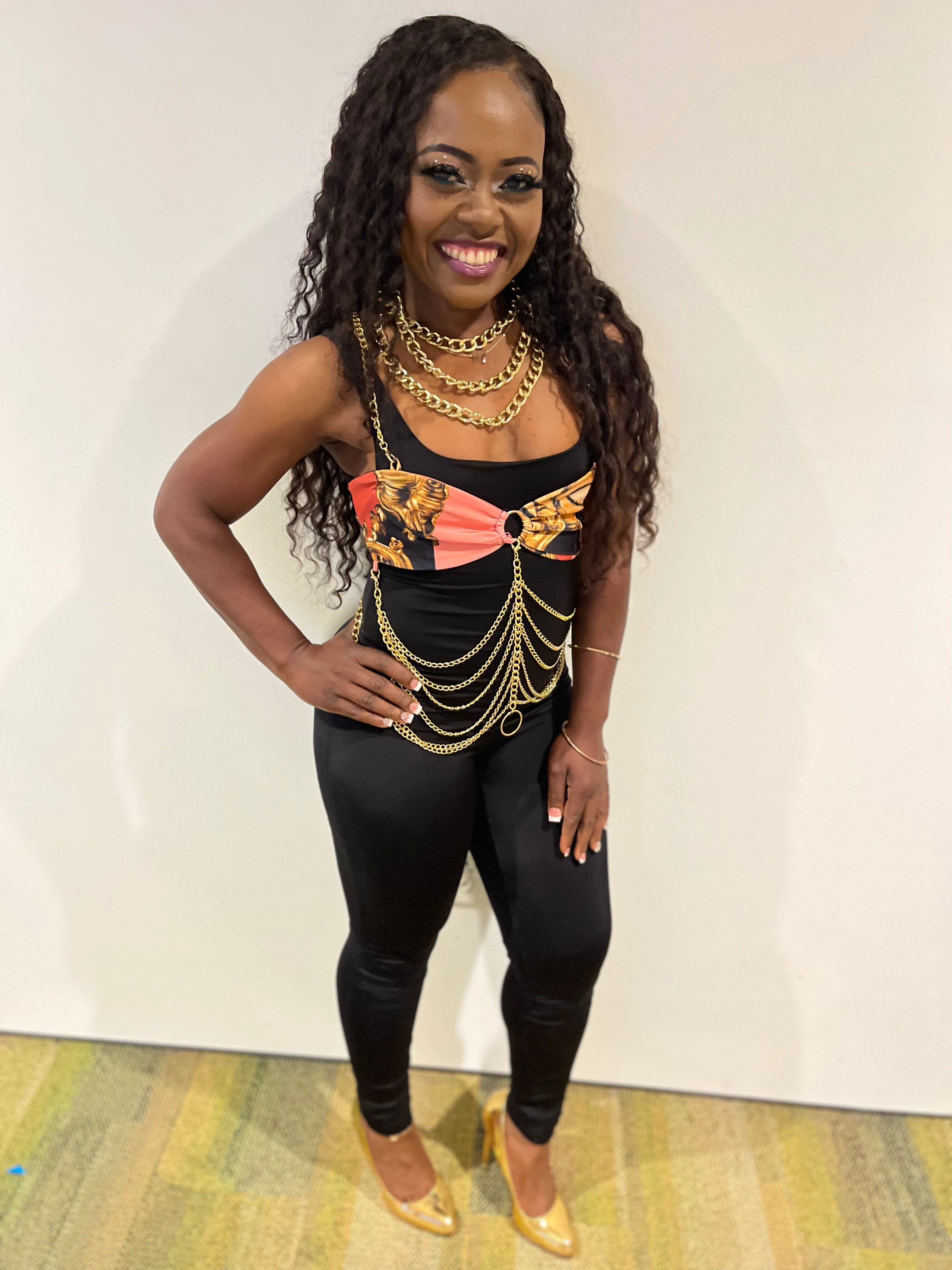 Body chain 2025 crop top